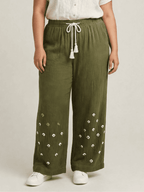 Women’s Relaxed Fit Wide-Leg Palazzos