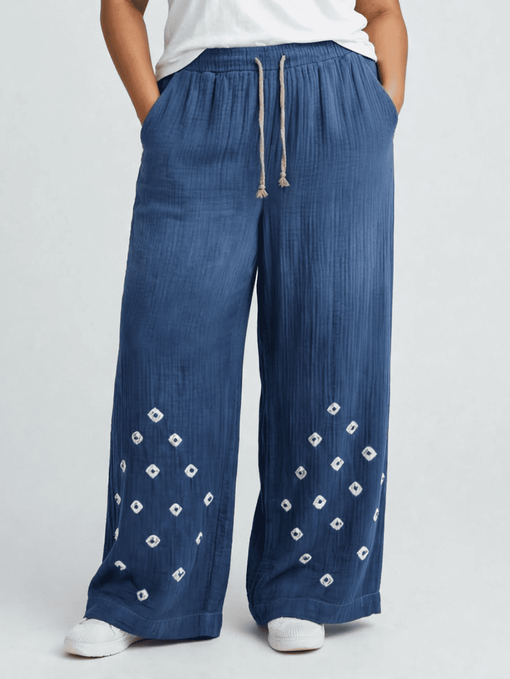 Women’s Relaxed Fit Wide-Leg Palazzos