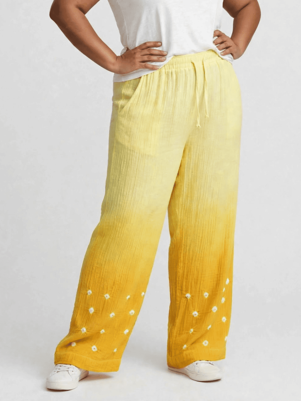 Women’s Relaxed Fit Wide-Leg Palazzos