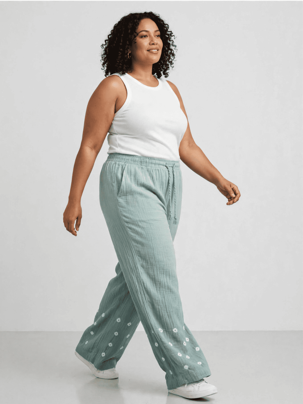 Women’s Relaxed Fit Wide-Leg Palazzos