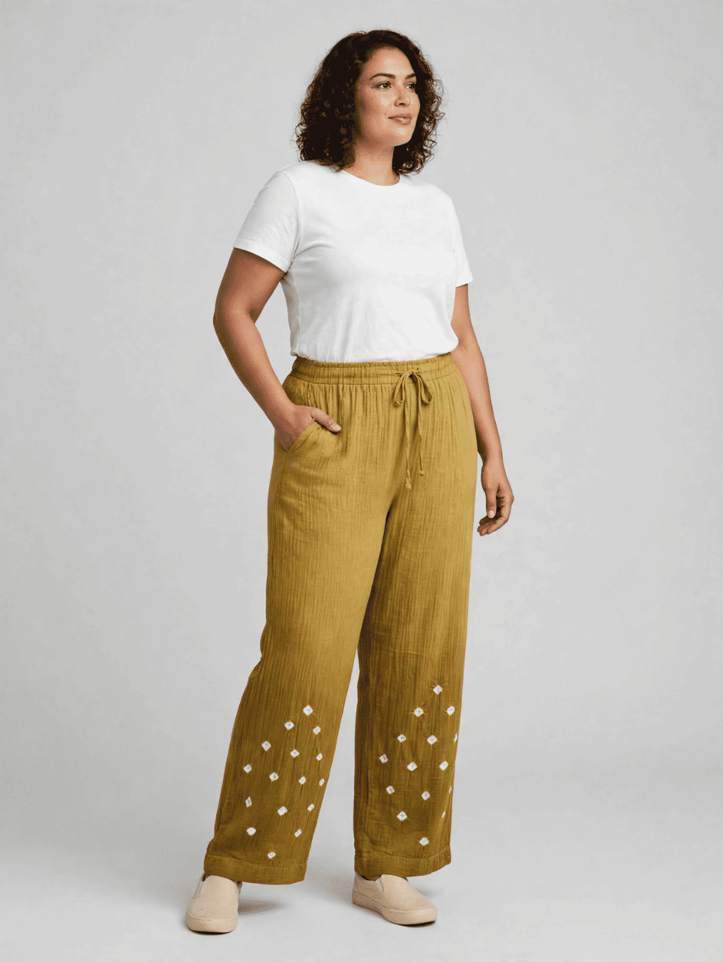 Women’s Relaxed Fit Wide-Leg Palazzos