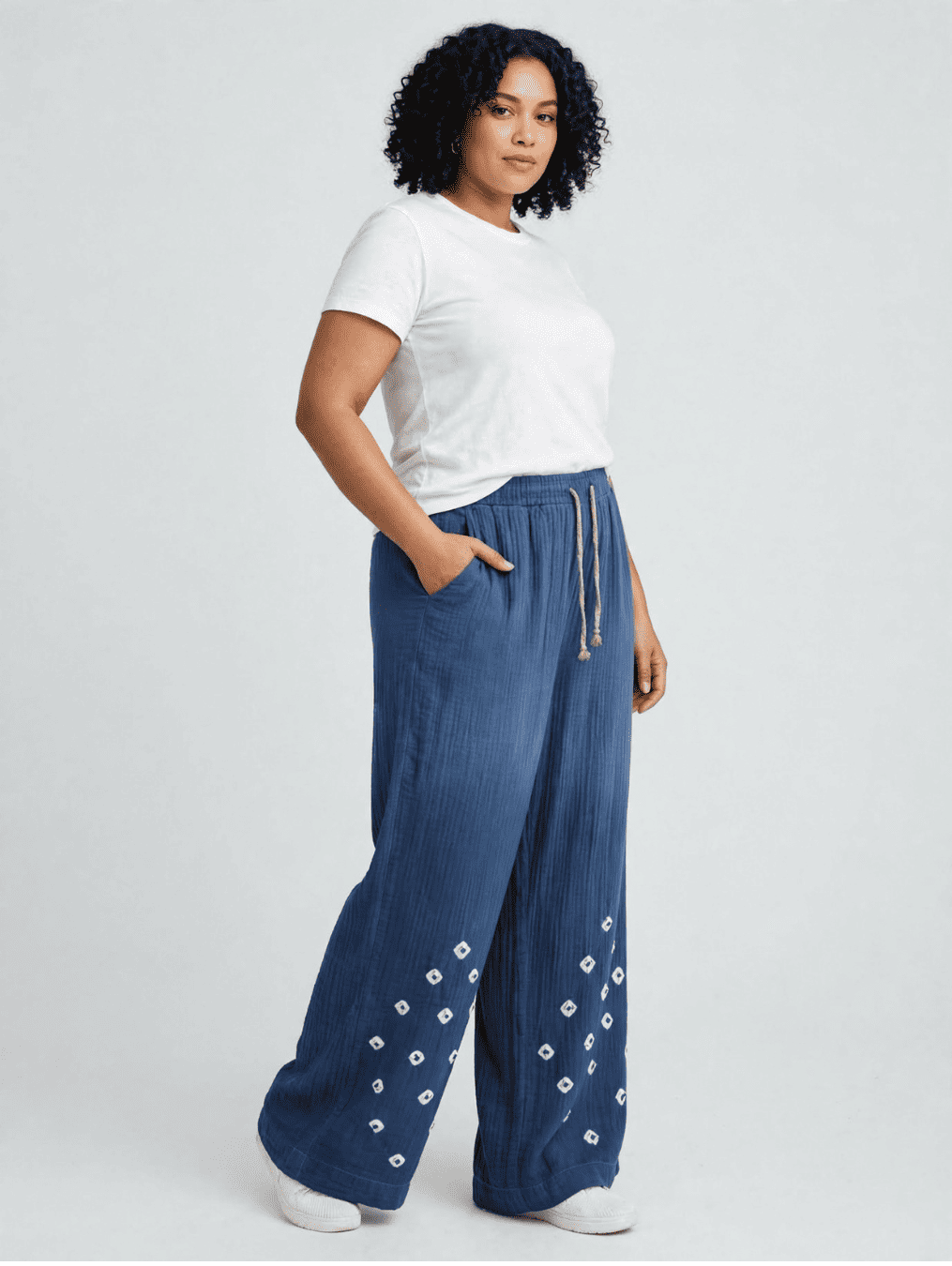 Women’s Relaxed Fit Wide-Leg Palazzos