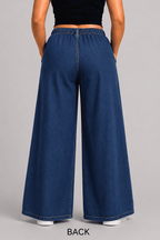 Women Wide Leg Loose Denim Jeans