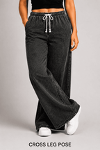 Women Wide Leg Loose Denim Jeans
