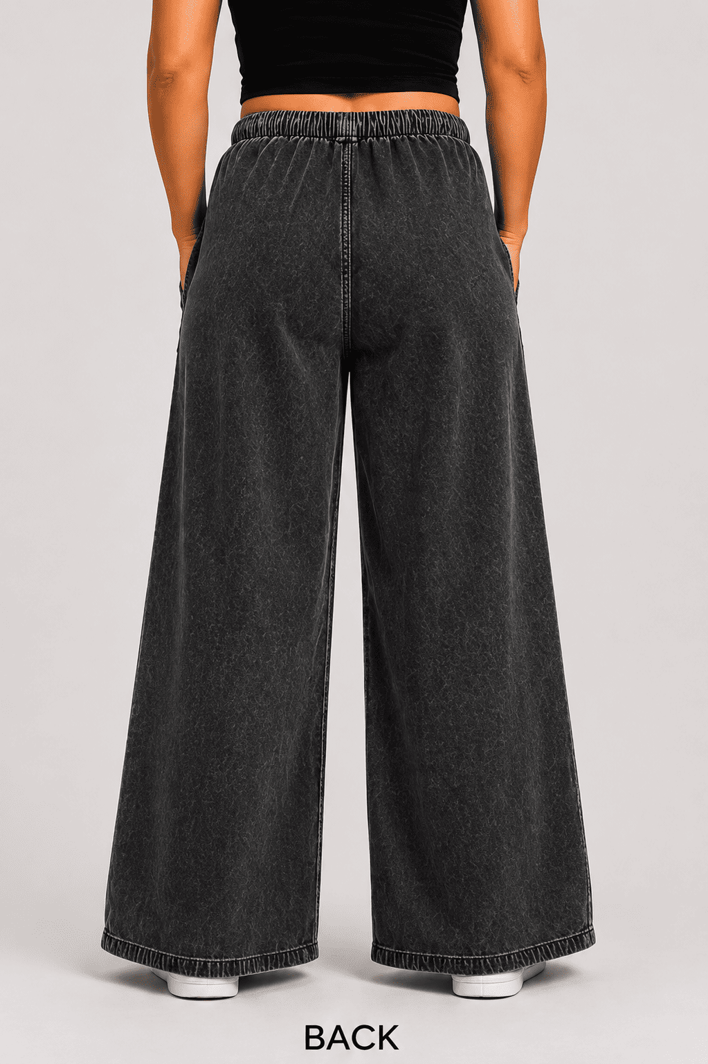 Women Wide Leg Loose Denim Jeans