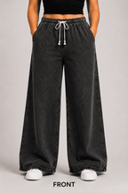 Women Wide Leg Loose Denim Jeans