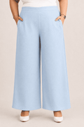 Women Wide Leg Denim Palazzo Pant