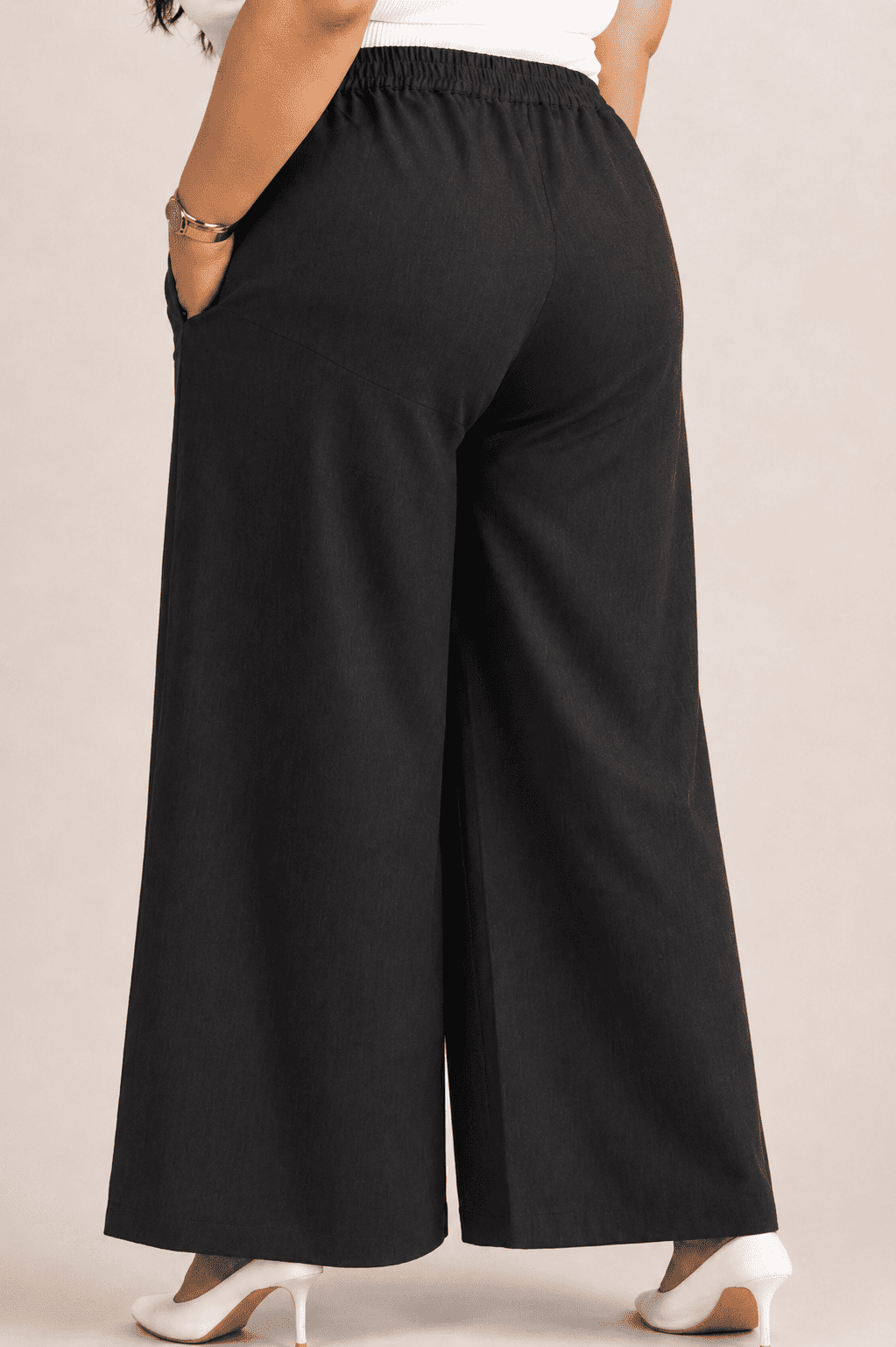 Women Wide Leg Denim Palazzo pant