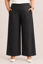Women Wide Leg Denim Palazzo pant