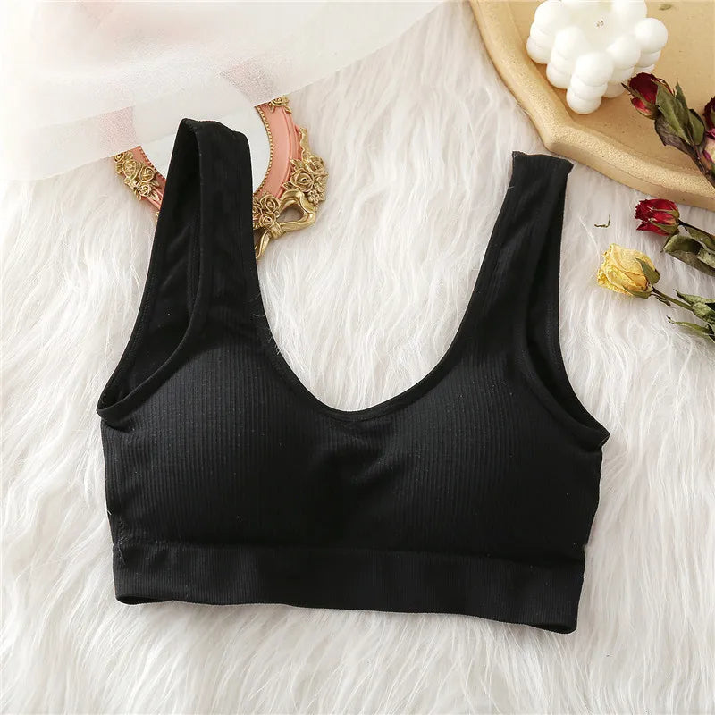 Women Sexy Removable Padded Tops Seamless Underwear [S708]