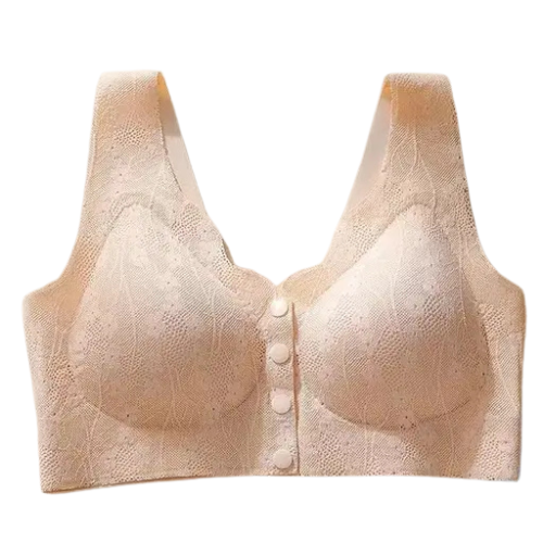 Front Buckle Bra Lace Seamless And Breathable no Steel Ring Bra