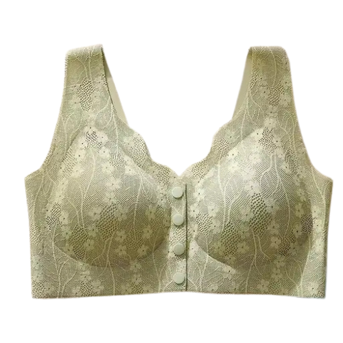 Front Buckle Bra Lace Seamless And Breathable no Steel Ring Bra