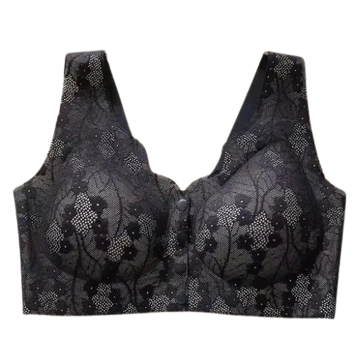 Front Buckle Bra Lace Seamless And Breathable no Steel Ring Bra